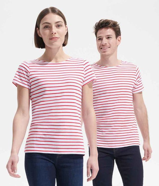 Sol's 01398 Miles Striped T-Shirt