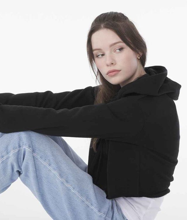 Bella+Canvas BL7502 Bella Ladies Cropped Hoodie