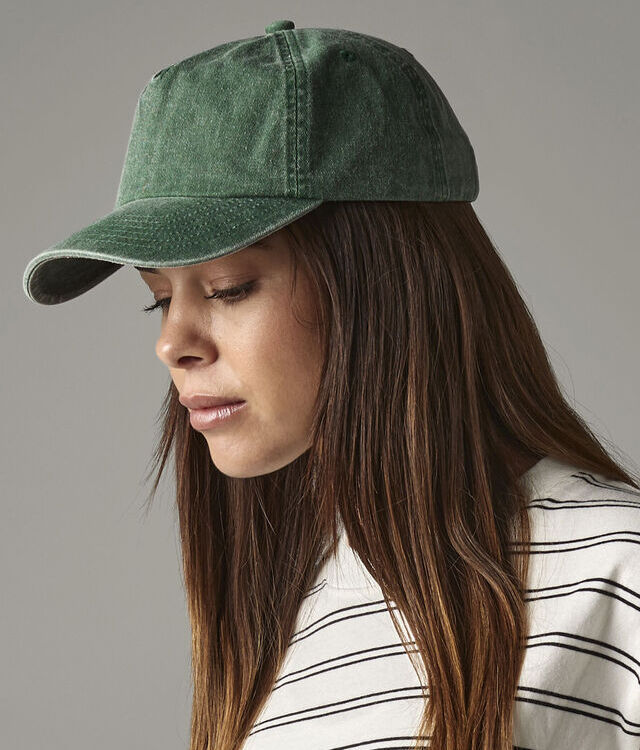 Beechfield B657 Relaxed 5-Panel Vintage Cap