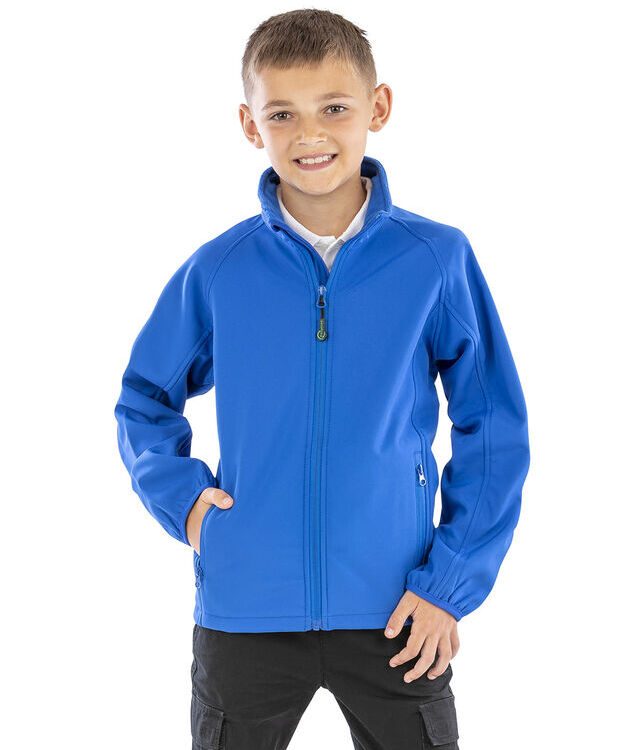 Result R901J Recycled 2-Layer Printable Junior Softshell